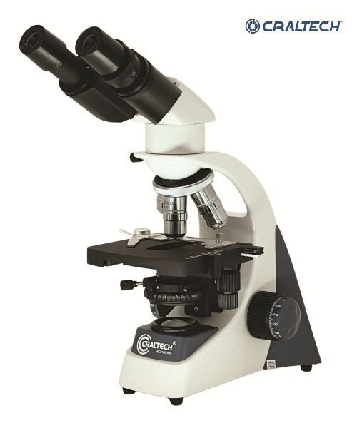 Microscópio  binocular de óptica infinita planacromático led bivolt